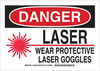Radiation & Laser Sign - 129254 - Brady Corporation