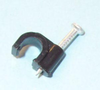 Cable Clip, Round, 3.5Mm, Black, Pk100; Cable Clamp / Clip Type Pro Power - 58M4158 - Newark, An Avnet Company