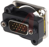 RECEPTACLE, EH SERIES, 15-PIN DSUB MALETO MALE - 70214316 - Allied Electronics, Inc.