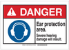 Brady B-401 Plastic Rectangle White Personal Protection Equipment (PPE) Sign - 17 in Width x 7 in Height - 144297 - 754473-96962 - R. S. Hughes Company, Inc.
