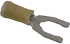 Terminal, Spade/fork, 1/4In Crimp Yellow; Product Range Amp Te Connectivity - 91B1451 - Newark, An Avnet Company