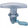 T-Handle Latch; Natural, Handle Material=Die Cast Zinc Alloy, Chrome Plated -- ELH-80 - Image