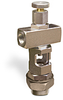 Cross Heavy Duty Sight Feed Valve, Solid Gasket, 1/4” Female NPT Inlet, 1/4” Female NPT Outlet, 1”-14 Remote Mounting Thread, Handwheel - B748-7-SG - Oil-Rite Corp.