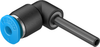 Push-in L-connector - QSML-3H - Festo Corporation