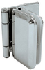 Inset Glass Door Hinge, Bore Type - 658096 - HardwareSource, Inc.