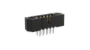 5+5 Pos. Male DIL Vertical Throughboard Conn. Jackscrews - M80-5001042 - Harwin Plc