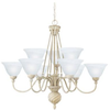 SL819360 Mid. Chandeliers-Glass Up - 751149 - Capital Lighting, Inc.