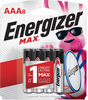 Battery, Alkaline, 1.5V, Aaa; Battery Voltage Energizer - 87W7355 - Newark, An Avnet Company