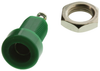Banana Jack, 15A, Stud, Green; Gender Abbatron Hh Smith - 82T5283 - Newark, An Avnet Company