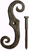 Solid Bronze Shutter Dog - 850090 - HardwareSource, Inc.