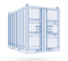 Refrigeration / Freezer Offshore Module -- IceBlue 3.0m High Cube Container - Image
