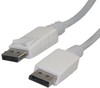Cable, Displayport Plug-Plug, 3M, White Rohs Compliant Videk - 33AJ0918 - Newark, An Avnet Company