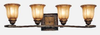 Bathroom Fixtures-Four Lights - 358142 - Light Center (The)