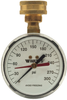 Hose Connection Gauge, 0 to 300psi Scale -- 276H300 - Image