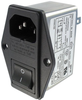 Power Entry, Rcpt, 6A, 250Vac, Qc; Product Range Qualtek Electronics - 17B7607 - Newark, An Avnet Company
