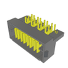 Blade Type Power Connector Assemblies - 612-MPT-04-01-01-T-RA-LC-ND - DigiKey