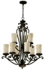 6086-9-86 Mid. Chandeliers-Pillar Candle - 692462 - Capital Lighting, Inc.