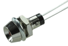 Panel Mount Indicator, Led, 5.943Mm, Red, 2.1V; Led Color Bivar - 06W0101 - Newark, An Avnet Company