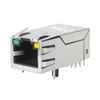 Modular/Ethernet Connector (RJ45) Jacks With Magnetics - 5843-HFJT1-1G20C3-L12RL-ND - DigiKey