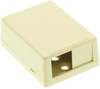 Surface Mount Box, Plastic, 2 Mod, Ivory; Accessory Type Panduit - 52F7084 - Newark, An Avnet Company