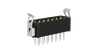 7+7 Pos. Male DIL Vertical Throughboard Conn. Latches - M80-8531442 - Harwin Plc