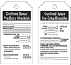 Confined Space Tags - 65457 - Brady Corporation