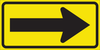 Brady B-959 Aluminum Rectangle Yellow Stop Signs, Traffic Control Signs & Banners Sign - 24 in Width x 12 in Height - 115556 - 754473-18536 - R. S. Hughes Company, Inc.