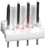 Header, Polarized; MTA-100; 4; 250 VAC;Polyester; Tin; Copper Alloy; 0.100 in. - 70083638 - Allied Electronics, Inc.