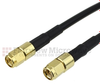 SMA Male to SMA Male Cable LMR-200-UF Coax in 120 Inch - FMC0202205-120 - Fairview Microwave Inc.