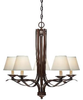 1P-2170-5-129 Mid. Chandeliers-Candle - 366674 - Capital Lighting, Inc.
