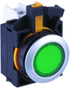 Panel Mount Indicator, Led, 22Mm, Amber, 24V; Led Color Idec - 60T5467 - Newark, An Avnet Company