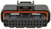 Plug Housing, 26Pos, Pps, Black; Product Range Te Connectivity - 38AC2888 - Newark, An Avnet Company