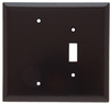 Combination Wall Plate, 1 Toggle Switch & 1 Blank - SPO113 - Legrand