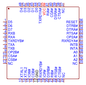 EXAR XR16L2550IM-F UART Interface, 2, 4 Mbps, 2.25 V, 5.5 V, TQFP, 48 Pins -- 3417-XR16L2550IM-F - Image