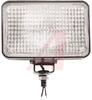 Lamp, Halogen Swivel Mount, 3x5, Wide Flood 50ft X 30ft, 12Vdc, 50 Watts, 4 Amps -- 70111525