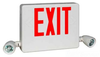 Combination Emergency Light/Exit Sign Unit -- HCXURWRC12