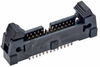 13+13 Pos. Male DIL Vertical Throughboard Conn. with Ejector -- M50-3551342 - Image