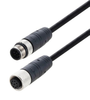 Sensor Cord, 8P M12 Plug-Rcpt, 6.6Ft; Connector Type A L-Com - 29AH9374 - Newark, An Avnet Company