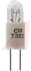 Lamp; Incandescent, T-1 3/4 Bi-Pin, 14 V; 0.08 A; 0.3 MSCP; 15000 hrs - 70152587 - Allied Electronics, Inc.