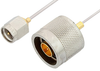 SMA Male to N Male Cable 6 Inch Length Using PE-SR047AL Coax - PE34261LF-6 - Pasternack
