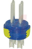 connector component,insert only,size 14s,4 #16 solder pin contact,rohs compliant - 70141556 - Allied Electronics, Inc.