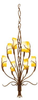 4760GW/CALC Large Chandeliers-Glass Shade - 430821 - Capital Lighting, Inc.