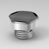 100PCS Stainless Steel 316 Metal Screw In Vents m12x1.5 Screw In Vents IP68 -- MIV-12SUS316 - Image