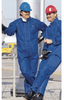 Ansell Sawyer-Tower 66-672 Blue 2XL CPC Nomex Trilaminate Reusable Welding & Heat-Resistant Overall - 31 in Inseam - 076490-66436 -- 076490-66436 - Image