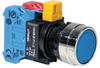Pb Switch, Dpst-Nc, 10A, 110Vac, Panel; Product Range Idec - 24AJ5225 - Newark, An Avnet Company