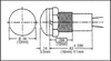 Panel Mount Indicator, Led, 8Mm, Green, 2V; Led Color Dialight - 50F6137 - Newark, An Avnet Company