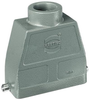 Hood, 24B, Top Entry, Aluminium, Pg29; Heavy Duty Connector Type Harting - 93C9075 - Newark, An Avnet Company