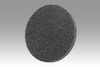 3M Scotch-Brite XL-UW Unitized Aluminum Oxide Soft Deburring Wheel - Medium Grade - Arbor Attachment - 8 in Diameter - 5/8 in Center Hole - Thickness 1/2 in - 28024 - 048011-28024 - R. S. Hughes Company, Inc.
