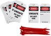 Brady Equipment Safety Tag - Printed Msg = DANGER - TG005E - 754473-49274 - R. S. Hughes Company, Inc.
