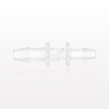 Straight Reducer Connector, Barbed, Natural - 61216 - Qosina Corp.